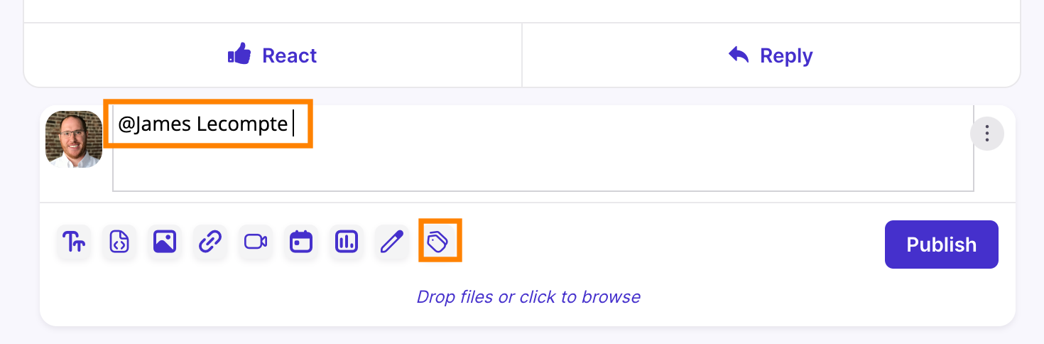 Discussion: Create Reply Tag User