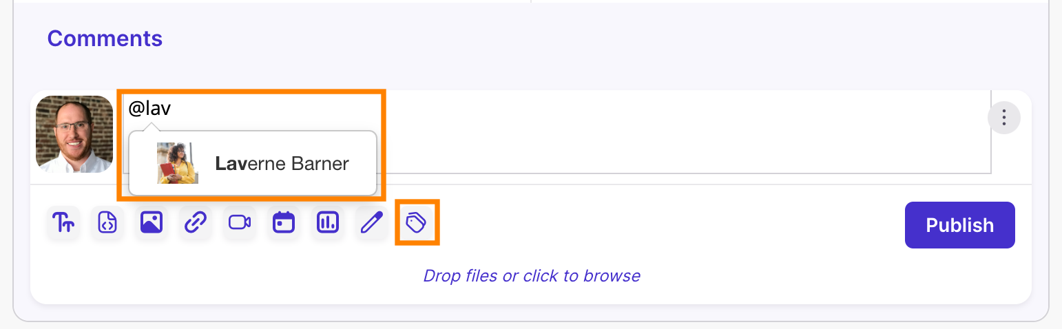 Discussion: Create Comment Tag Users