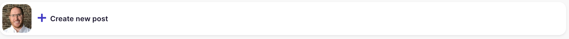 Discussion: Create Post Bar