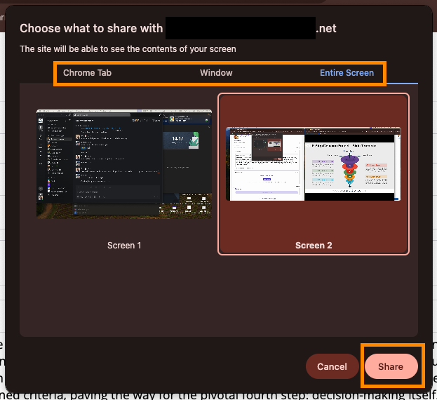 Share button