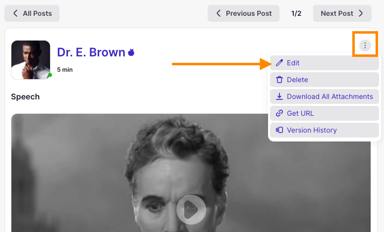 How to Edit Auto-Captioning SRT Files 1 - Find the media you want to edit.png