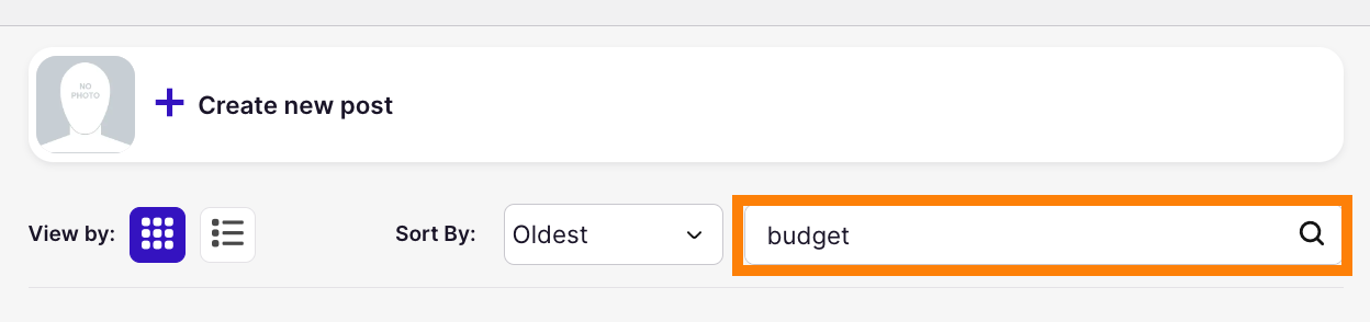 Search box
