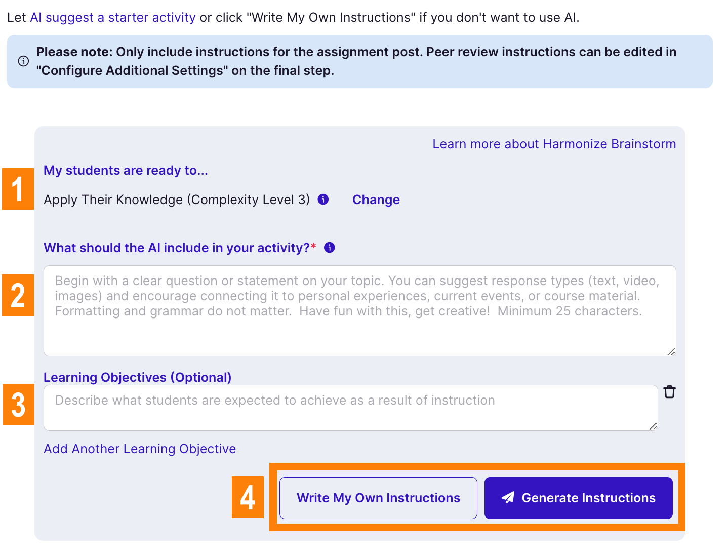 Ai Brainstorming tool