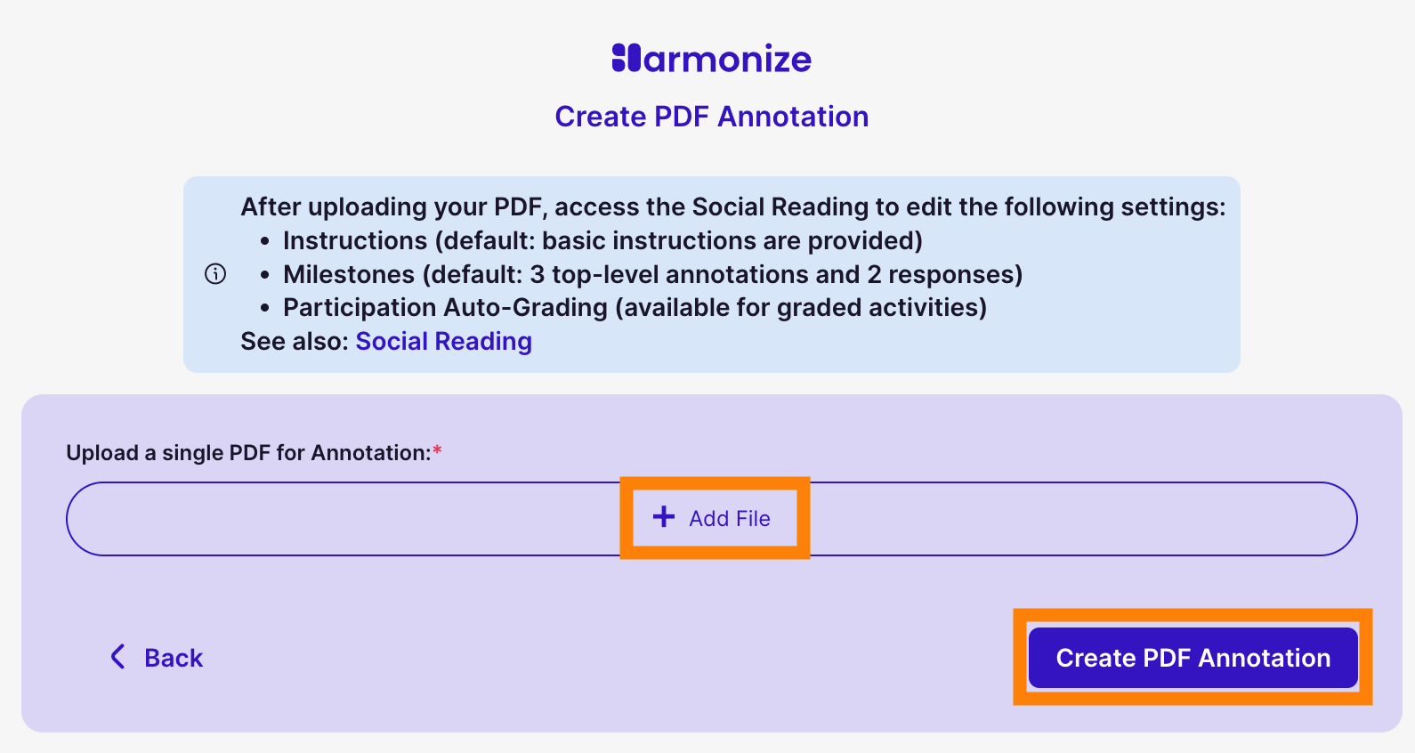 Add File: Create PDF Annotation