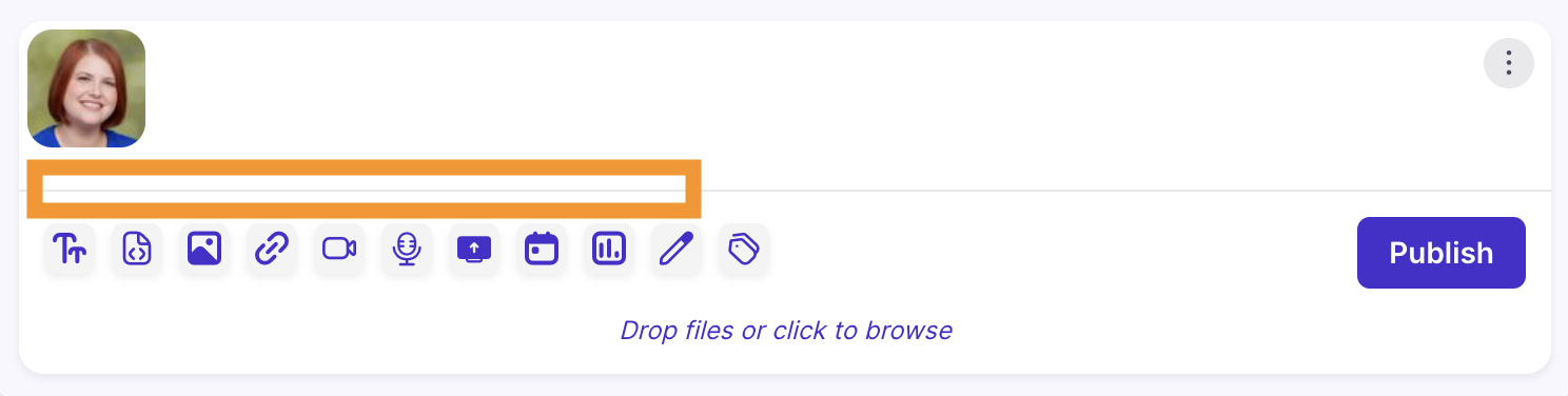 Screenshot with no privacy message