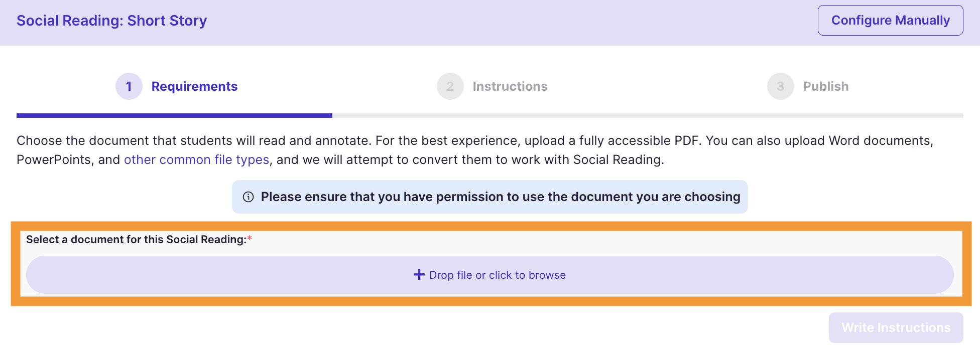 Add Files button