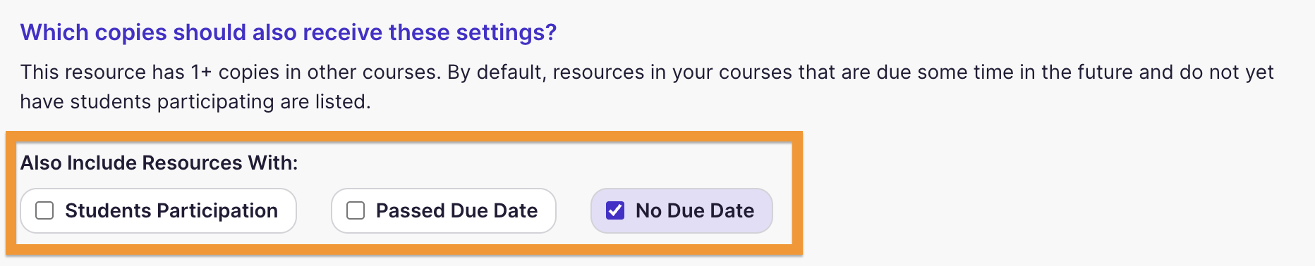 Resource filters